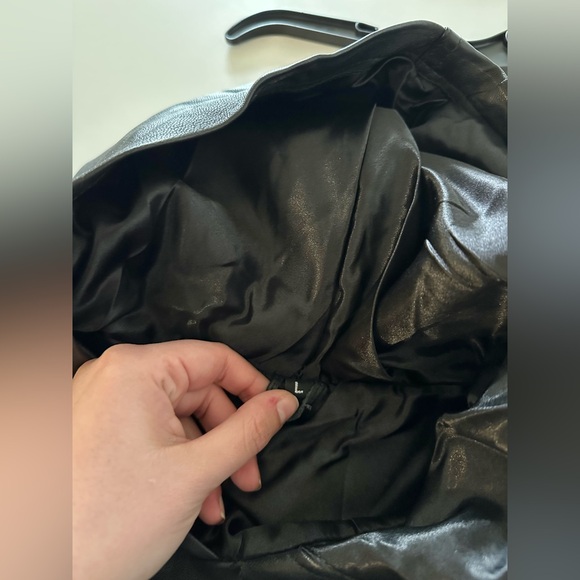 Genuine Lambskin Leather Hoodie Opium Owens Aesthetic Avant Garde L Carti - Picture 6 of 9